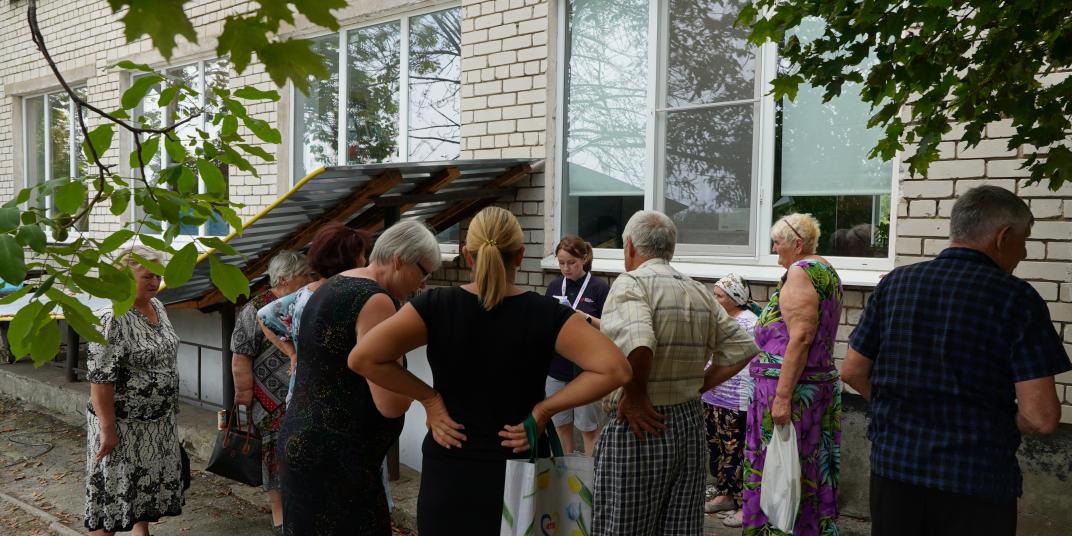 In-person registration in Zaporizhzhia oblast