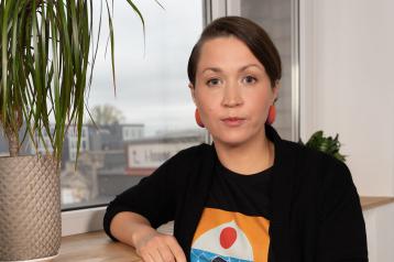 Pagulasabi Eesti Programmide juht Sigrid Solnik